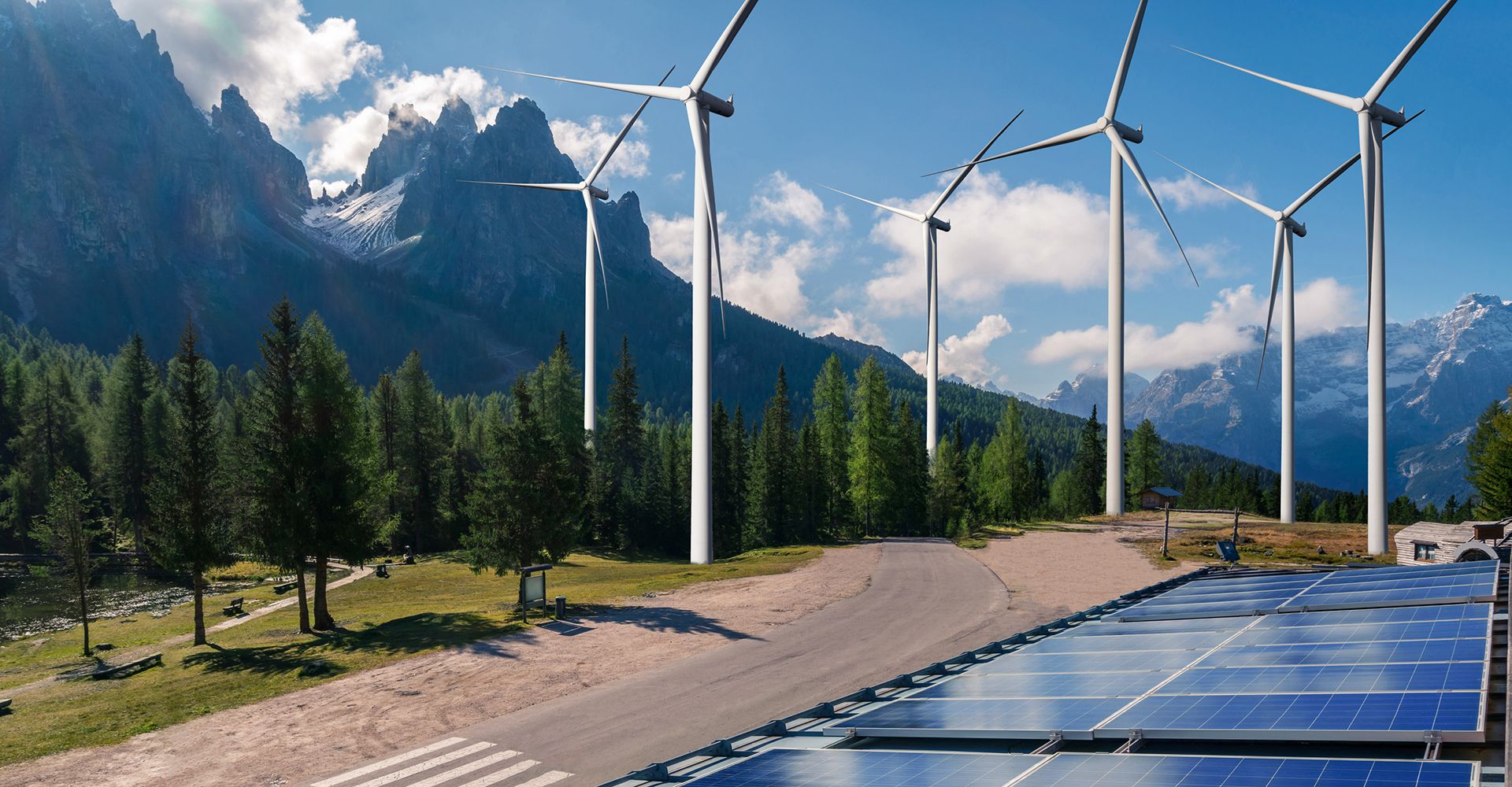 solar-panel-wind-turbine-farm-clean-energy
